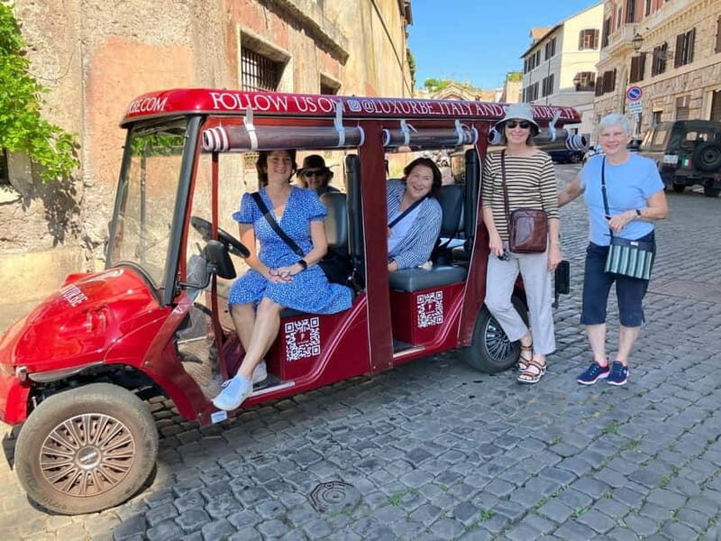 Golf Cart Tour: Highlights of Rome - Key Points