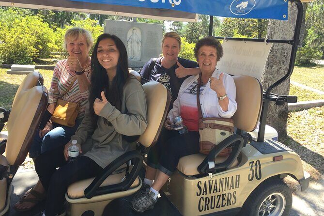 Golf Cart Tours of Bonaventure Cemetery Savannah Georgia - The Sum Up