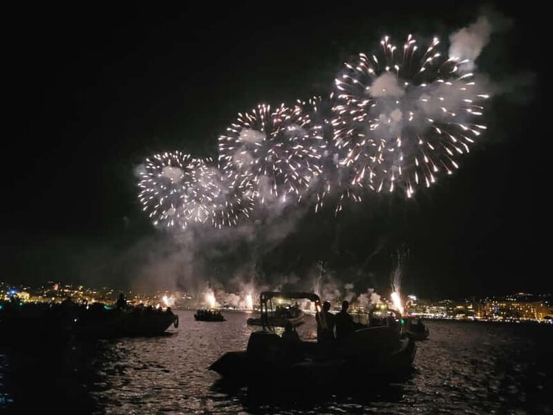 Golfe-Juan/Cannes: Fireworks festival by boat - What to Expect from the Fireworks Boat Tour