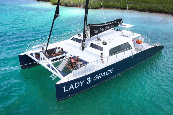 grace-bay-luxury-catamaran-reef-snorkel-sail