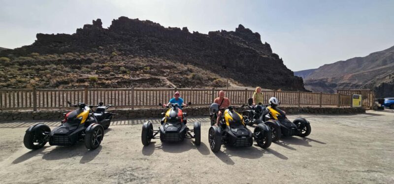 Gran Canaria: 3-WHEEL RYKER 2,5 HR TOUR -FREE PICKUP&DROPOFF - Why This Tour Might Be Just Right for You