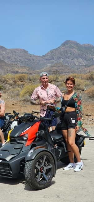 Gran Canaria: 3-WHEEL RYKER 3 HOUR TOUR -FREE PICKUP&DROPOFF - An In-Depth Look at the Gran Canaria Ryker Experience