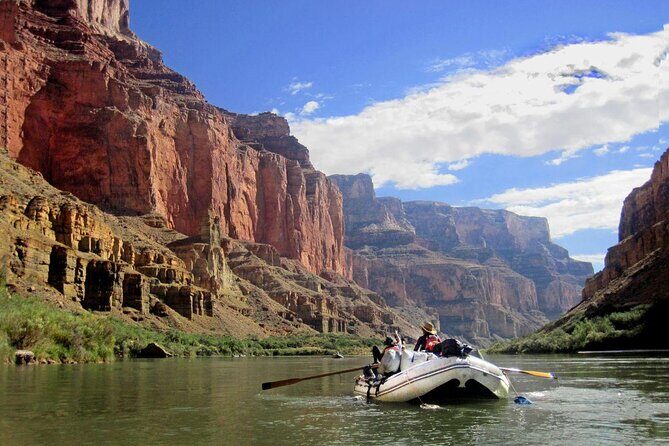 Grand Canyon Helicopter Tour and River Raft or Emerald Cave Kayak - Key Points  
