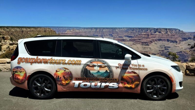 Grand Canyon South Rim Sunset Tour with Dinner included - Key Points