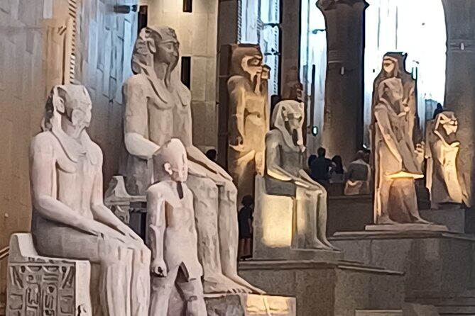 Grand Egyptian Museum, Grand staircase, New Galleries, and lunch. - FAQ