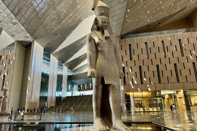 Grand Egyptian Museum Private Tour with Giza Pyramids Photoshoot - Key Points