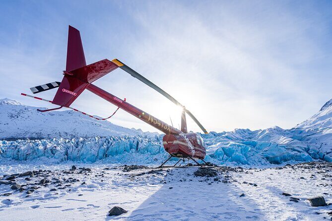 Grand Knik Helicopter Tour - 2 hours 3 landings - ANCHORAGE AREA - Experience the Ultimate Glacier Adventure with the Grand Knik Helicopter Tour