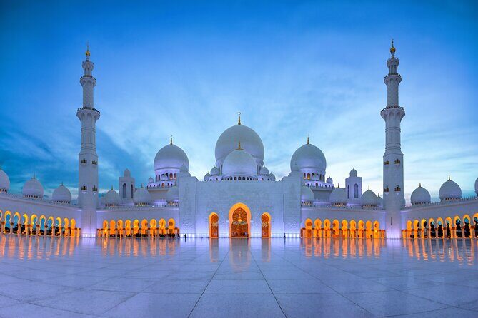 Grand mosque And Qasr Al Watan Abu Dhabi Private Tour From Dubai - Key Points