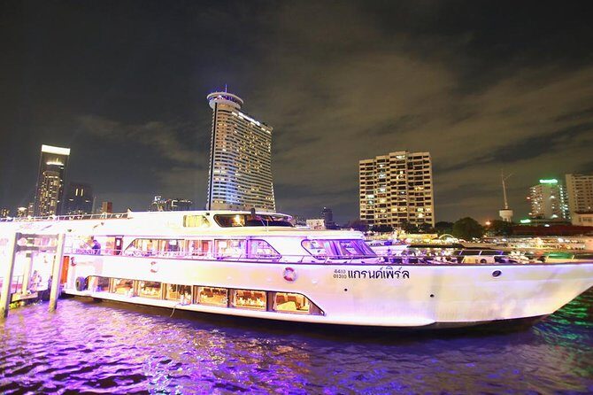 Grand Pearl : Chao Phraya River Dinner Cruise with Hotel Pickup - What to Expect from the Experience