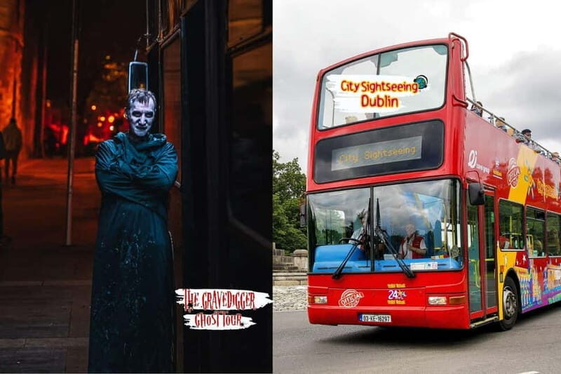 Gravedigger Ghost Tour in + City 24hr Sightseeing Dublin - Discovering Dublins Spooky Side