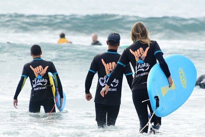 Group Surf Class in Playa de Las Américas with Photographs - Key Points  