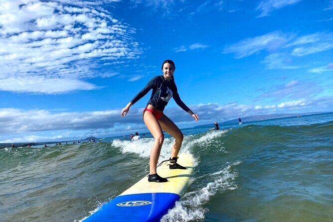 Group Surf Lesson at Kalama Beach in Kihei - Introduction