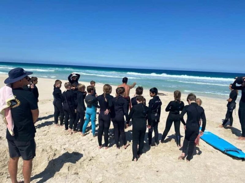 Group surfing lesson - Margaret River Surfing Academy - Setting the Scene: What to Expect from Your Surf Lesson