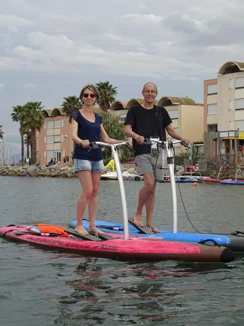 Gruissan: aquastepper rental (a mix of paddleboarding and stepper) - Key Points