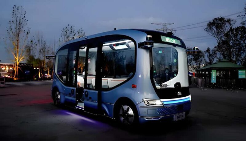 Guangzhou Cyber Night Tour: Landmark Citywalk+Driverless Bus - Key Points