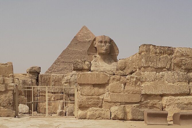 Guided full day tour to Giza pyramids, Egyptian Museum and Bazaar - Frequently Asked Questions
