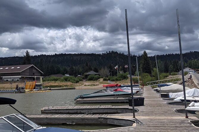 guided-hiking-tour-in-big-bear-with-sunset-champagne-toast-on-private-dock