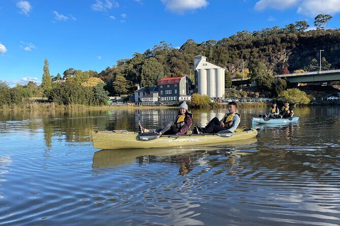 Guided Kayak Tour on Launceston's scenic waterfront on foot powered Hobie kayaks - What’s Included and What’s Not?