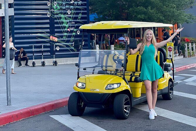 Guided Tampa Sightseeing Tour in New Street Legal Golf Cart - An Inside Look at the Tampa Golf Cart Tour
