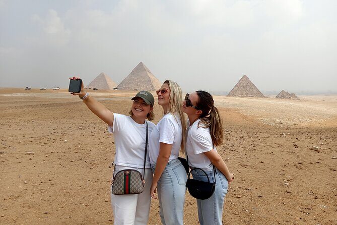 Guided Tour of Giza Pyramids&Sphinx&Camel Ride&ATV bike &Lunch - Key Points