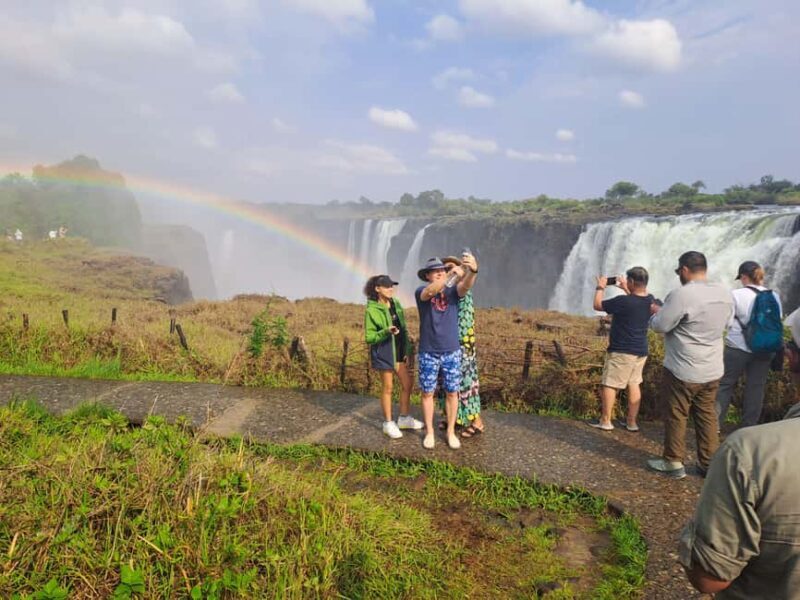 Guided Tour Of The Victoria Falls - The Iconic Knife-Edge Bridge