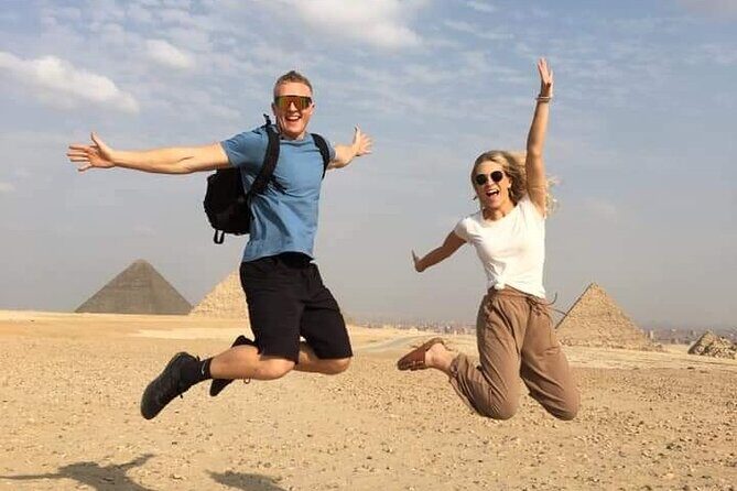 guided tour to the Pyramids of Giza with a camel riding - Key Points