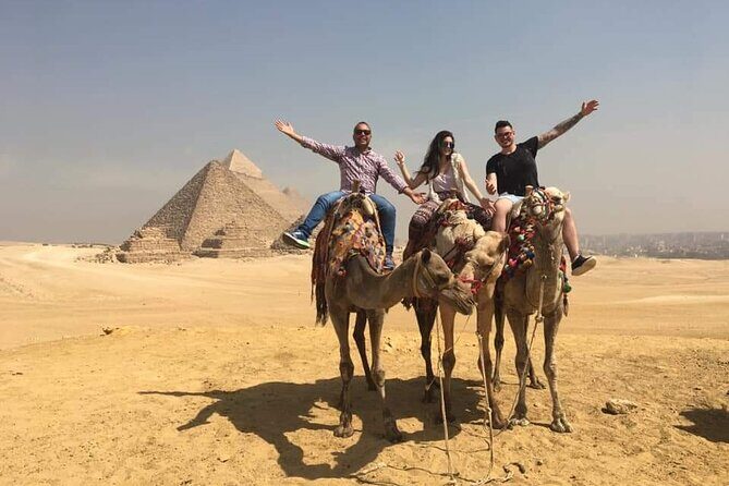 guided tour to the Pyramids of Giza with a camel riding - The Pros and Cons