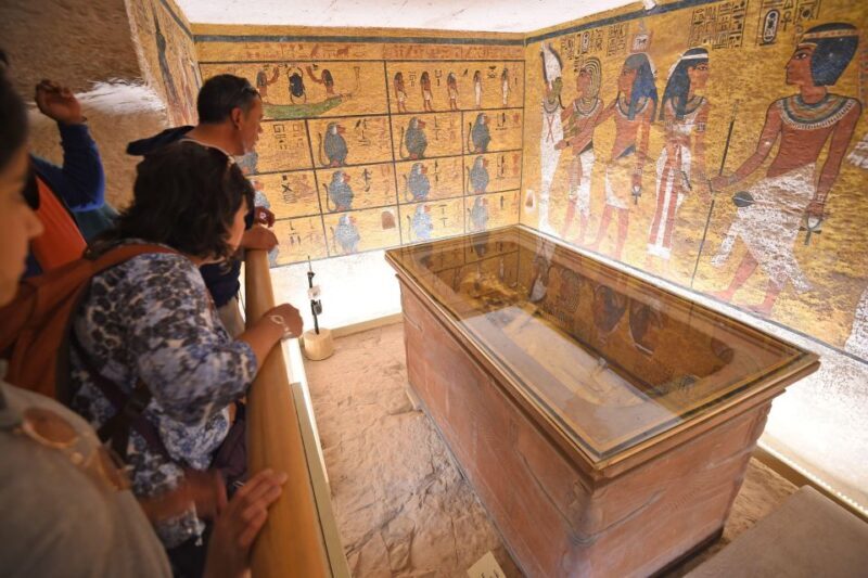 Guided tour to West Bank visit Valley of the Kings - Colossi of Memnon: The Silent Guardians