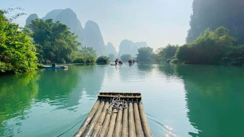 Guilin: 1-Day Cave, Xianggong Hill, Bamboo Boat & Show - The Itinerary: From Caves to Cultural Show