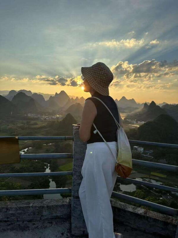 guilin-half-day-yangshuo-cuiping-hill-sunset-private-tour