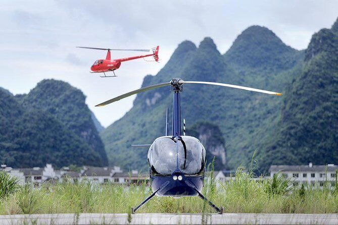 Guilin Yangshuo Helicopter and Sightseeing Private Day Tour - Key Points