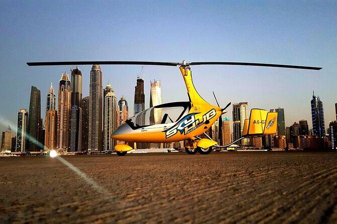 Gyrocopter Dubai Private flight for 20 minutes - Frequently Asked Questions