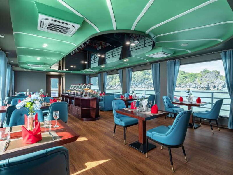 Ha Long & Bai Tu Long bay cruise wt Kayakking & buffet lunch - Kayaking or Bamboo Boat Ride