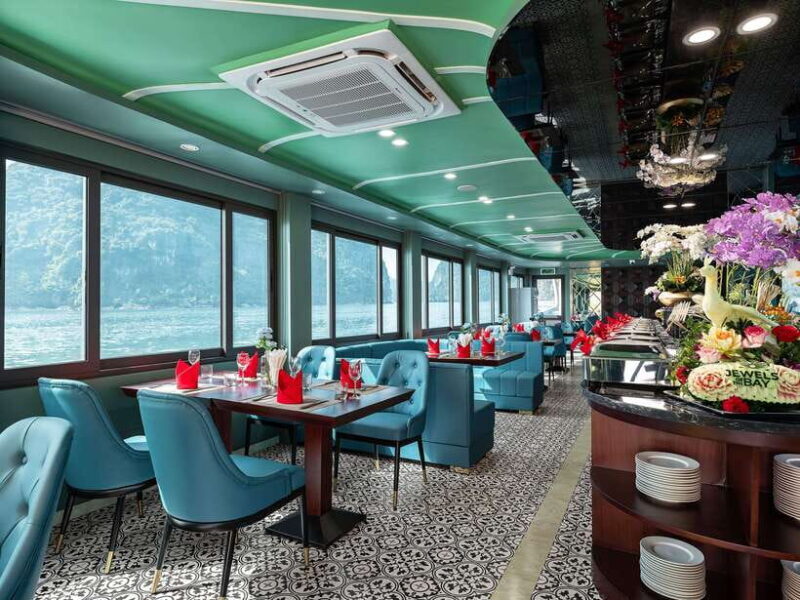 Ha Long & Bai Tu Long bay cruise wt Kayakking & buffet lunch - TiTop Island and Beach Time