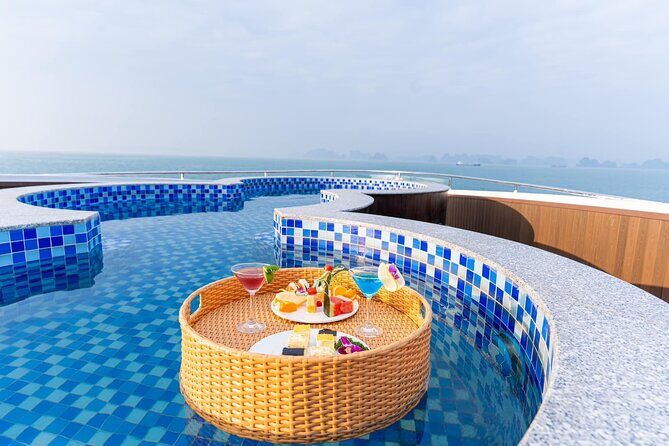 Ha Long Bay Symphony 5 Star Cruise with Buffet Lunch and Jacuzzi - FAQ