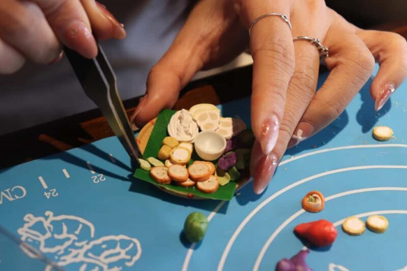 Ha Noi: Miniature Food Crafting Workshop - What to Expect from the Miniature Food Crafting Workshop