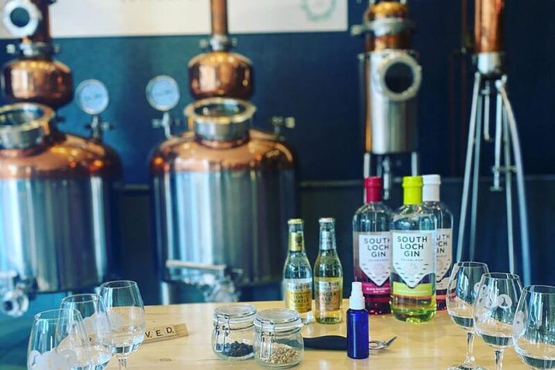 haggis-paired-with-whisky-gins-in-56-north-distillery