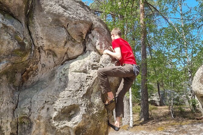 half-day-bouldering-in-fontainebleau