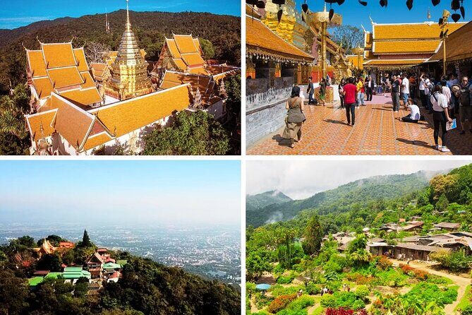 Half Day Chiang Mai Landmarks Tour - Doi Suthep & Hmong village - Key Points