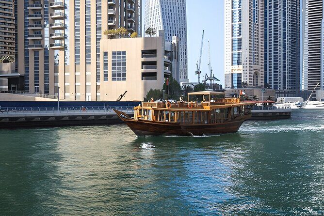 Half Day Dubai City Tour with Evening Dhow Marina Cruise - Key Points