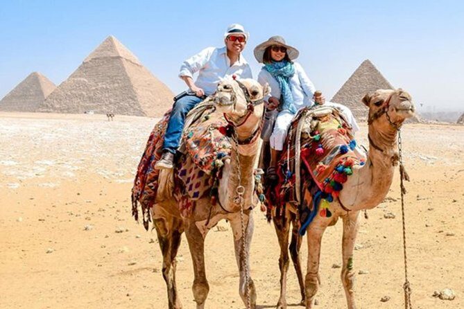 Half day Guided tour to Giza pyramids Sphinx with 1 Hour Camel ride - FAQs