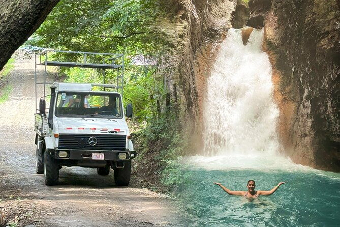 half-day-la-leona-waterfall-hike-with-unimog-ride
