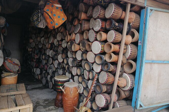 Half-Day Private African Drumming Lessons with Pick Up - Exploring the Market and Craftsmanship