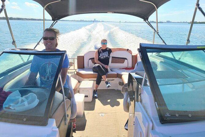 half-day-private-boating-on-premium-four-winns-clearwater-beach-2