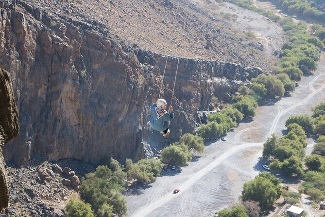 Half-Day Private Experience in Tanuf Arch - Abseiling and Swinging: An Adrenaline-Packed Experience