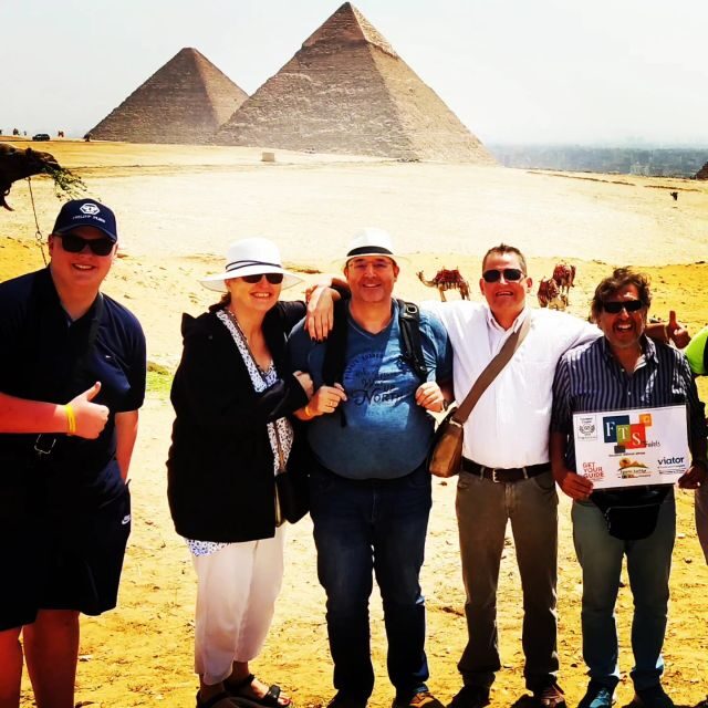 Half-Day Private Pyramids Tour with Free Camel Ride - Key Points