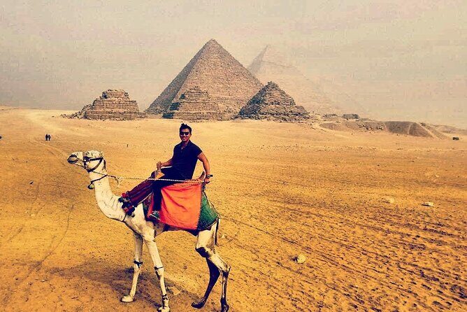 Half-Day Private Tour Giza Pyramids, Sphinx, Camel Raiding, Lunch - Key Points