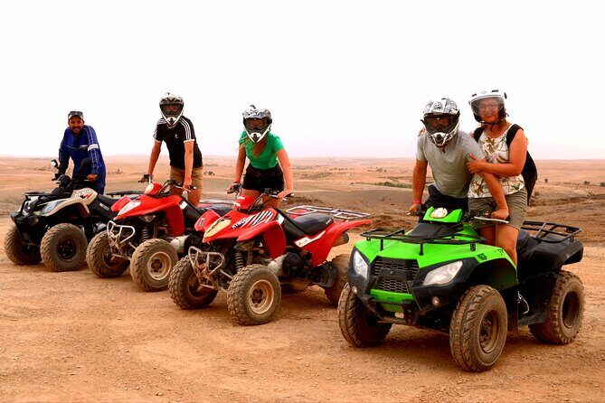 Half-day Quad excursions in the Agafay desert - Key Points