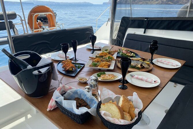 half-day-tailor-made-private-catamaran-cruise-in-santorini-2