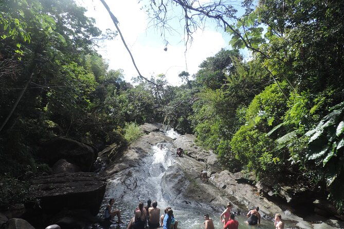 half-day-tour-el-yunque-waterslides-and-luquillo-beach